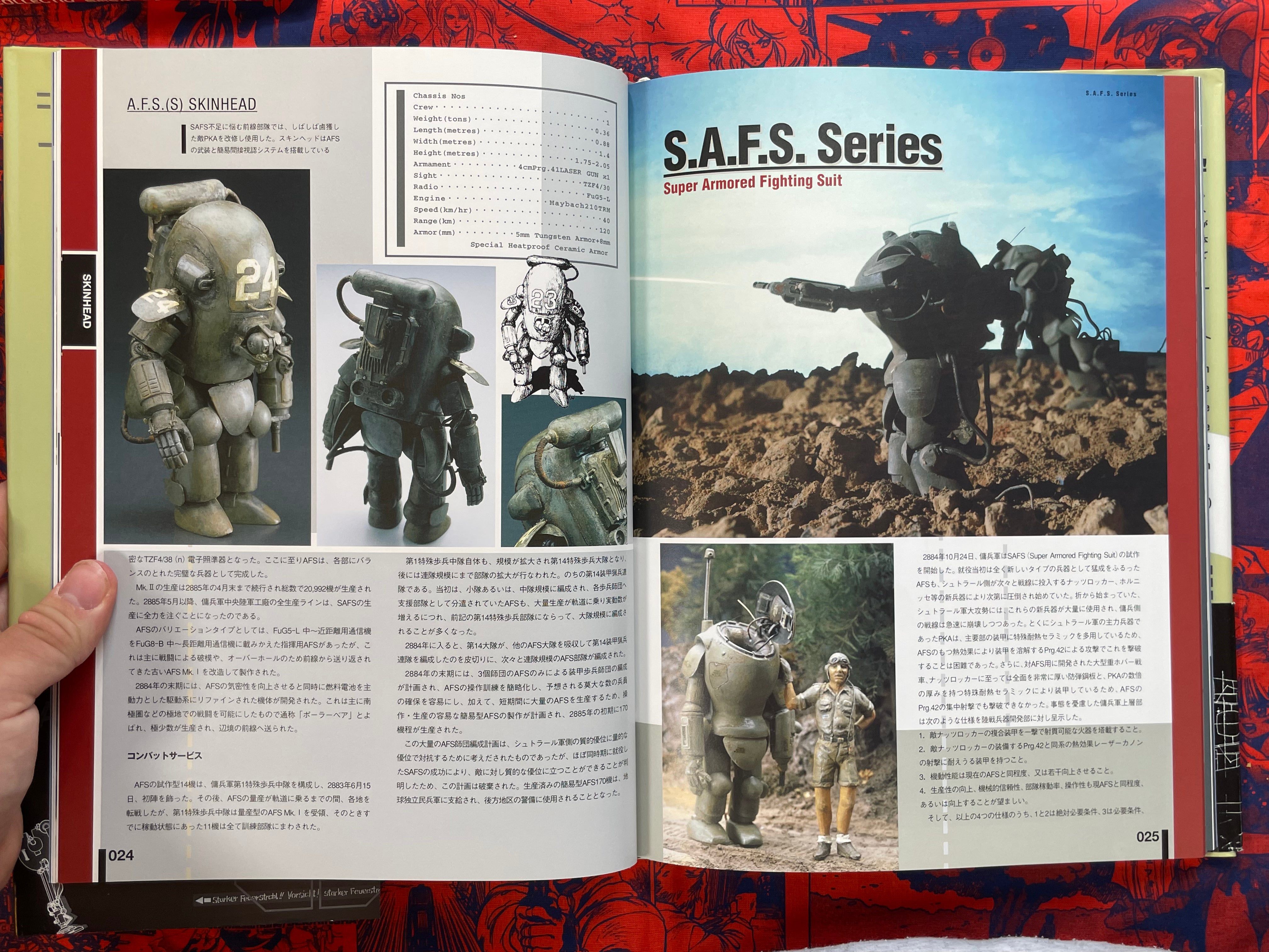 Maschinen Krieger Vol. 1: Chronicle and Encyclopedia - Hardcover by Kow Yokoyama (2003)-thumbmail-4
