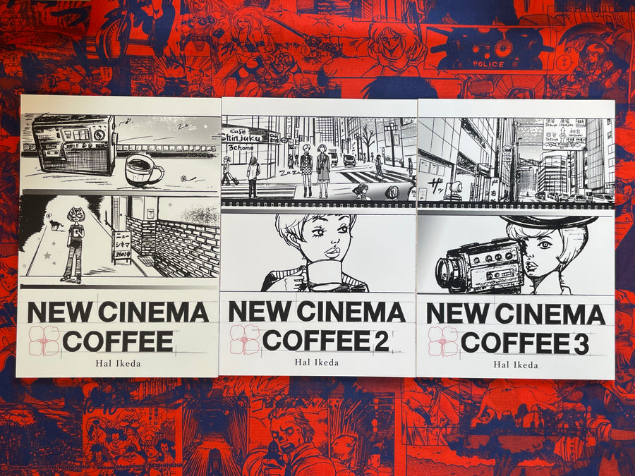 SIGNED New Cinema Coffee Vol. 1-3 Set by Hal Ikeda (2019)