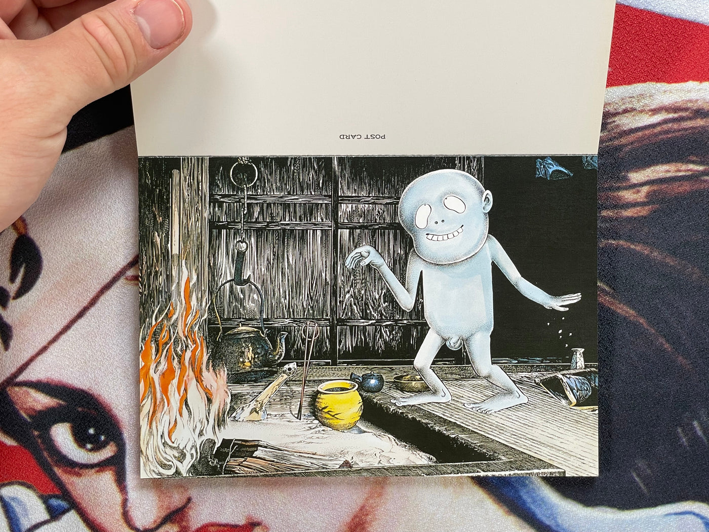 Postcard Book: Natsuhiko Kyogoku Selection of Famous Yokai Pictures by Mizuki Shigeru (2004)