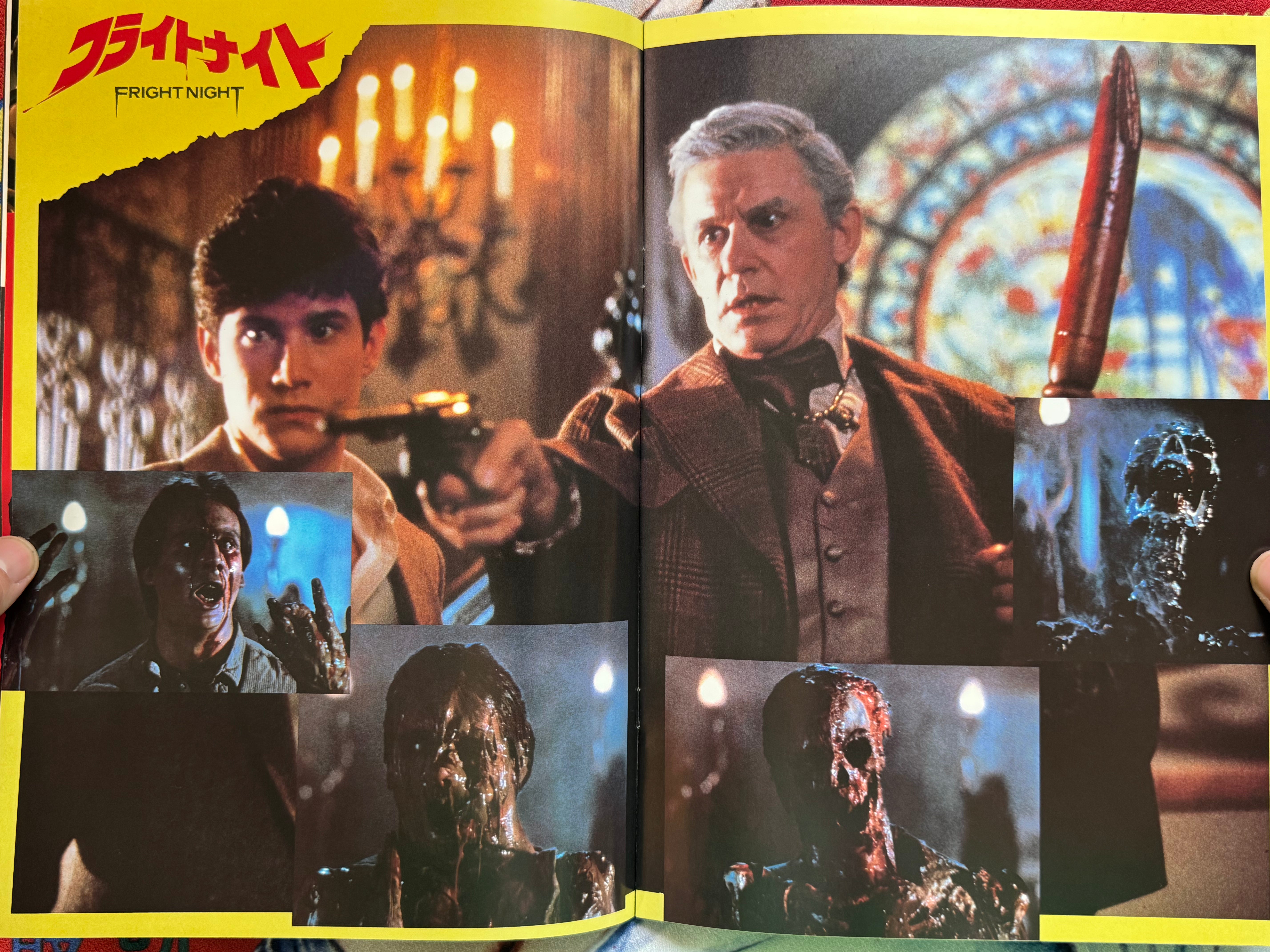Fright Night Japanese Movie Pamphlet (1985)