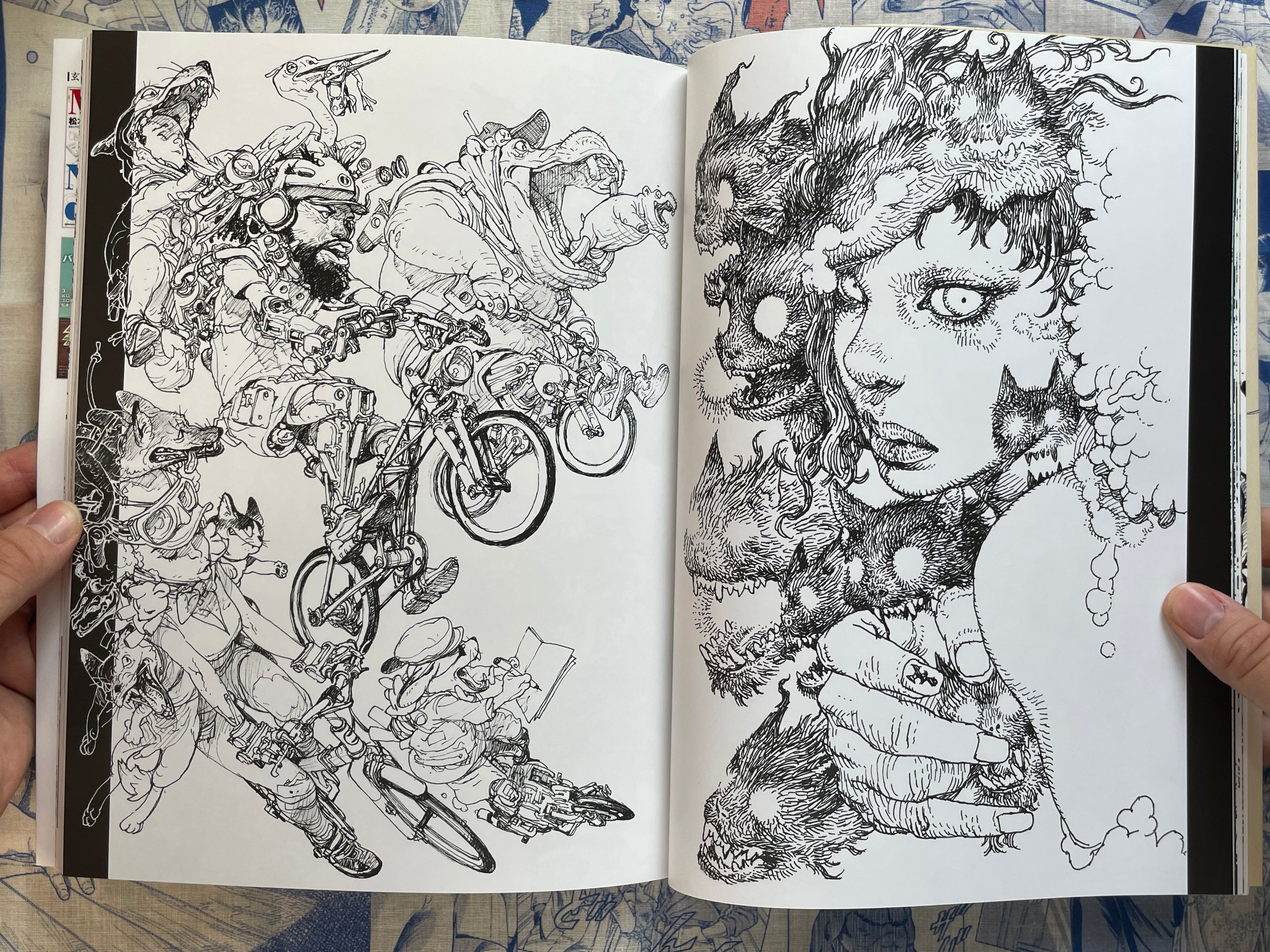 Terada Katsuya X Kim Jung Gi Illustration Collection (2017/2024 Edition)-thumbmail-11