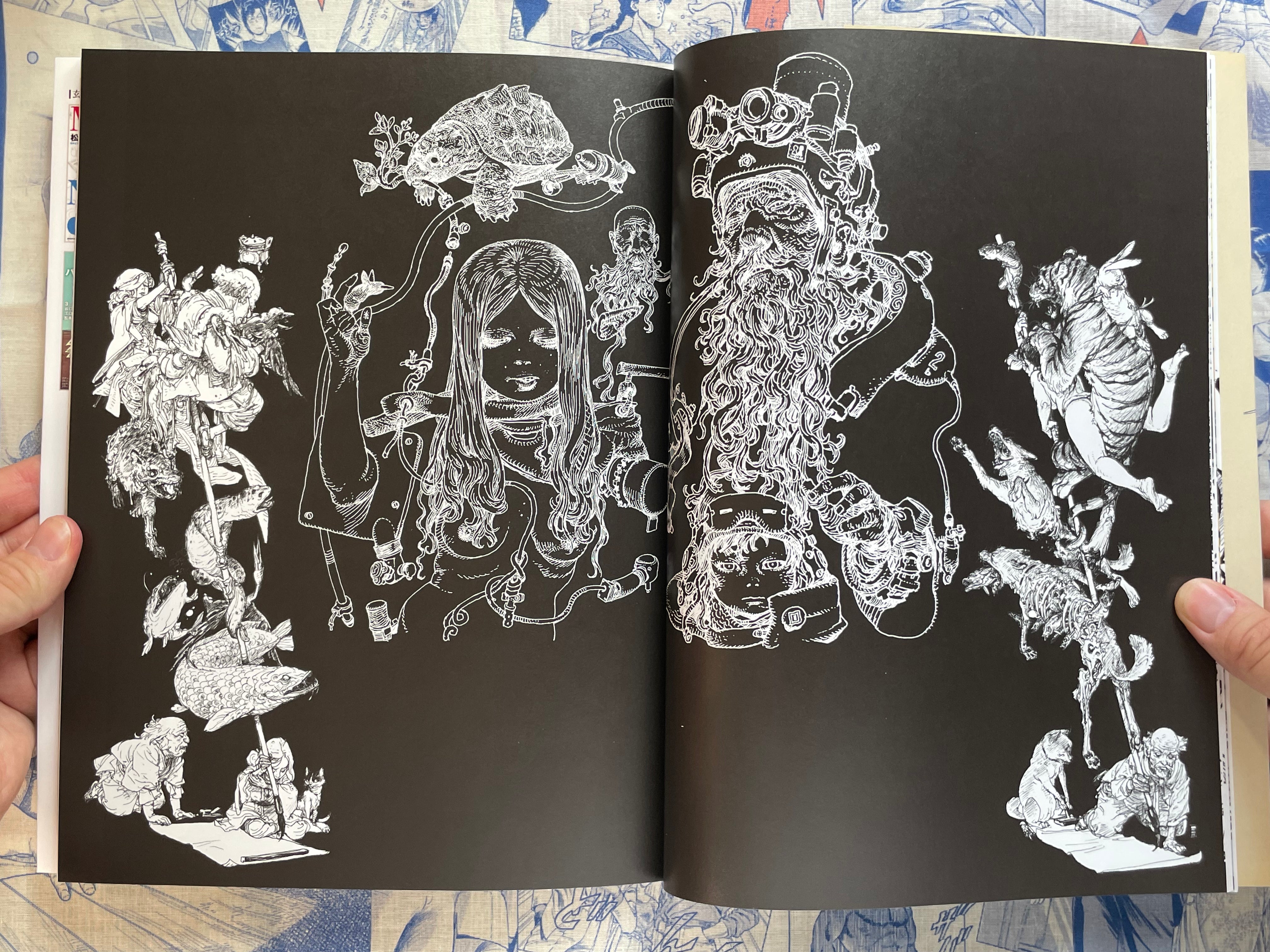 Terada Katsuya X Kim Jung Gi Illustration Collection (2017/2024 Edition)-thumbmail-10