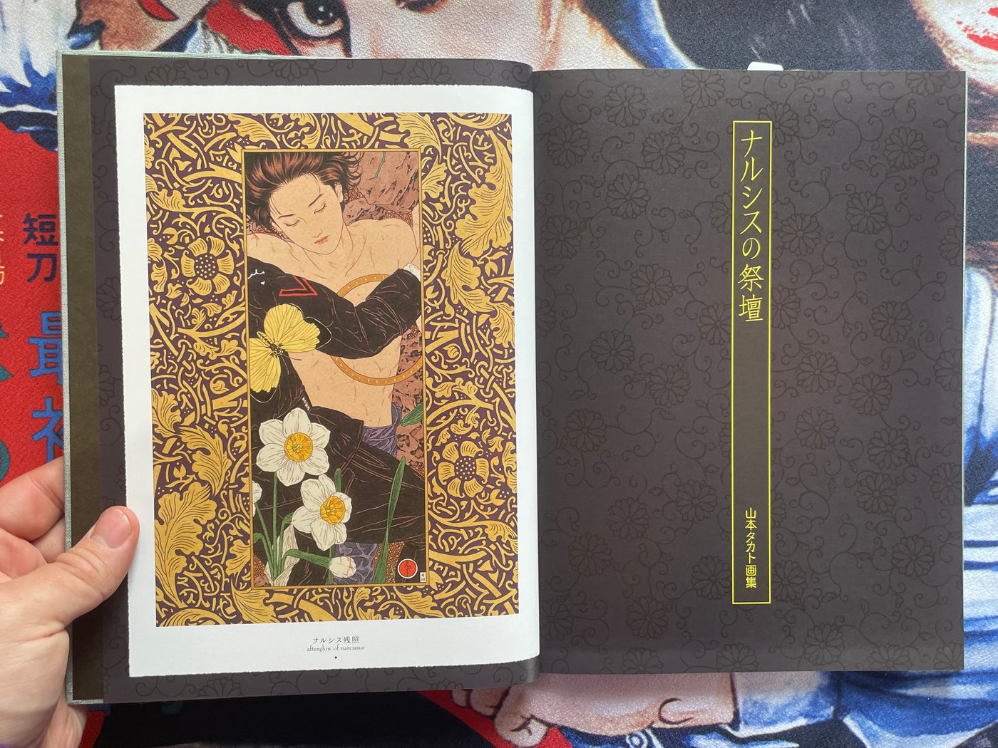 SIGNED Altar of Narcissus - Hardcover + Slipcover by Yamamoto Takato (2023)