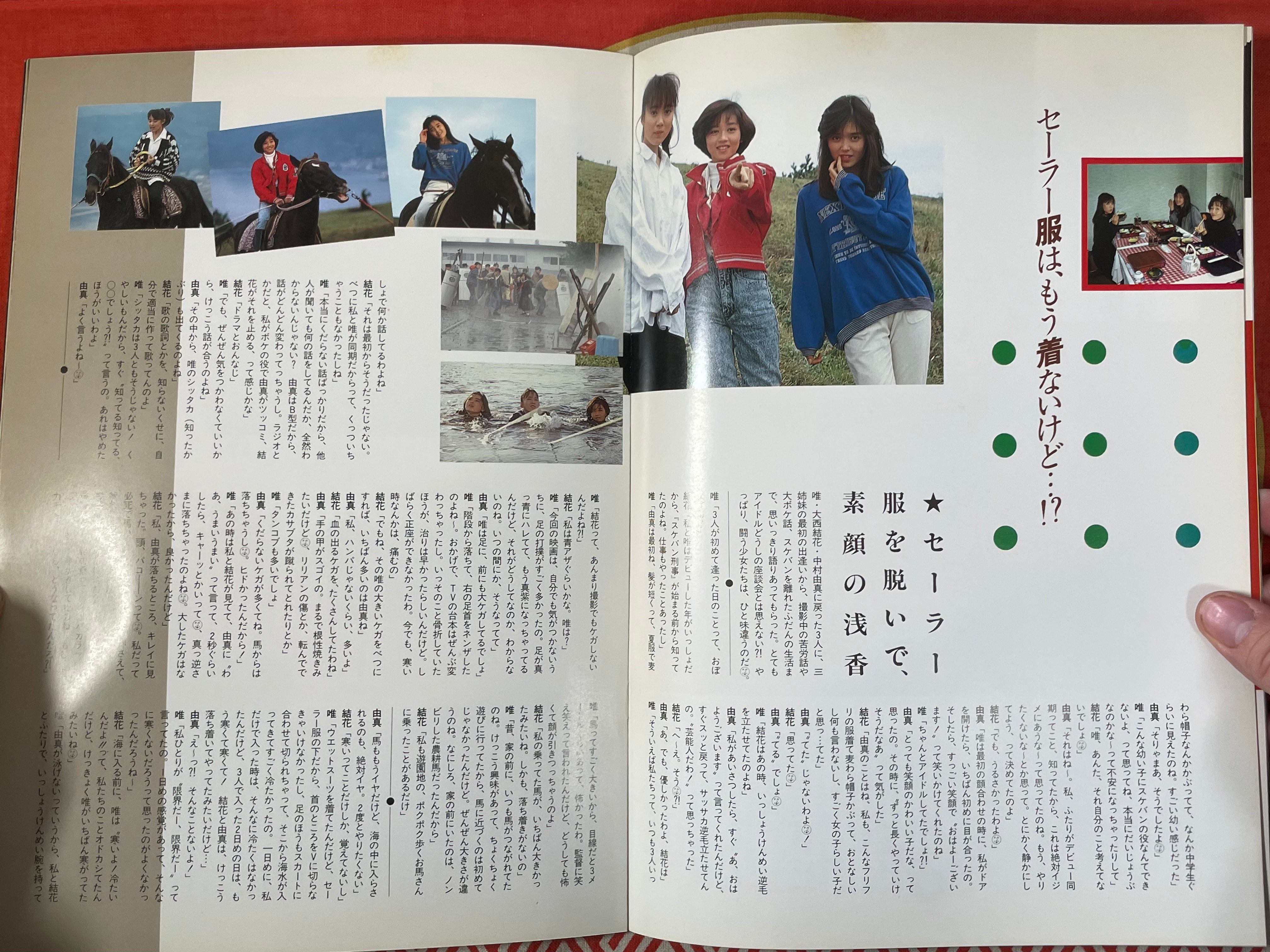 Sukeban Deka 2 Movie Pamphlet (1988)