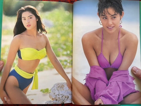 Crystal Blue Radiance: Yoshino Kimika Photo Collection - Hardcover (1994)