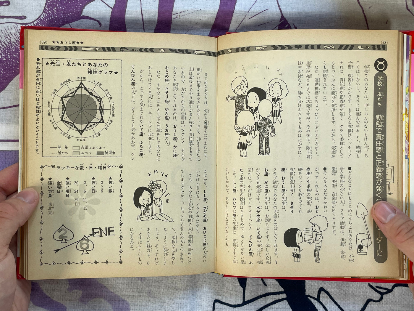 Mini Lady Encyclopedia: Happiness Star Fortune Telling #39 by Shogakukan (1979)