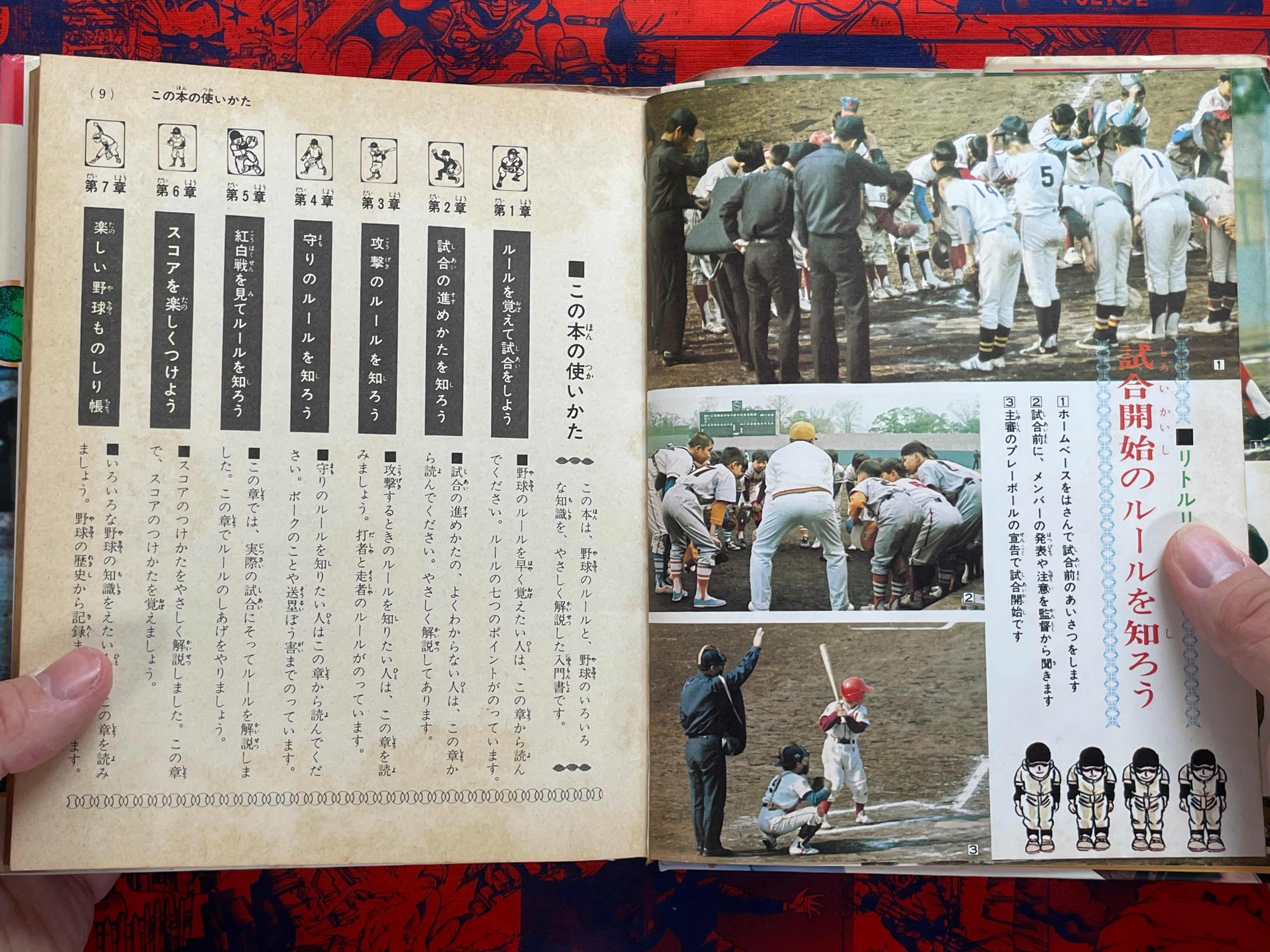 Baseball Intro to Knowing the Rules - Hardcover by Sasaki Shinya (1971)