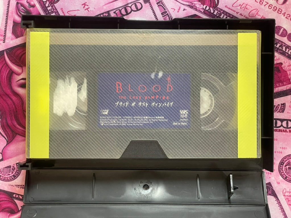 VHS Blood the Last Vampire by Oshii Mamoru, Terada Katsuya  (2000)