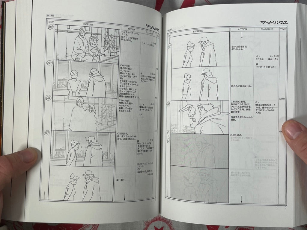 Tokyo Godfathers Storyboard Book by Satoshi Kon