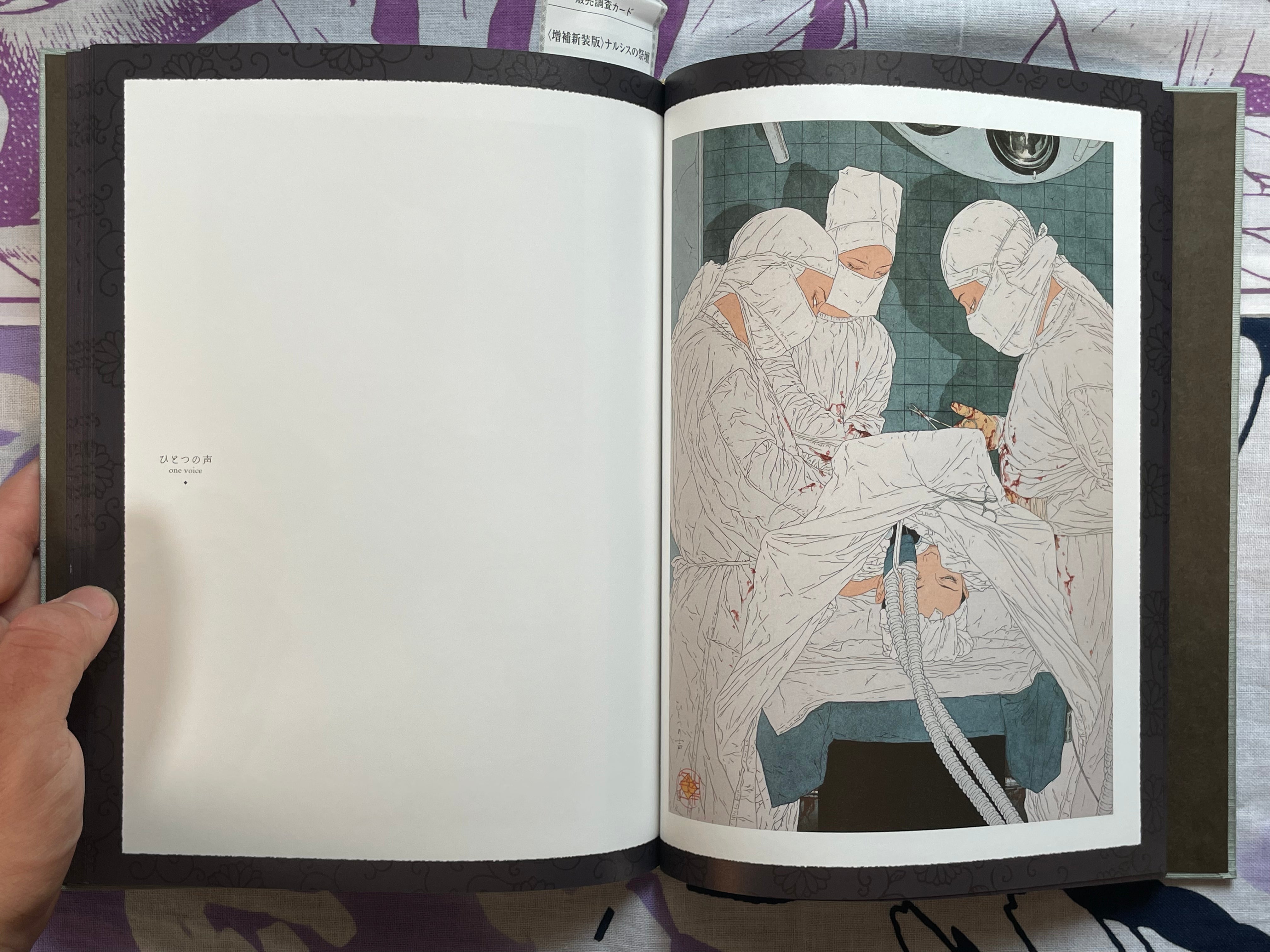 SIGNED Altar of Narcissus - Hardcover + Slipcover by Yamamoto Takato (2023)