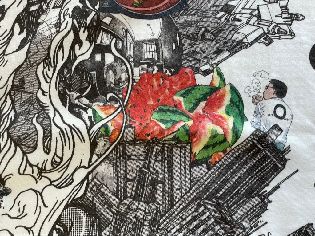 Akira Cel Exhibition Katsuhiro Otomo White T-Shirt (Large)