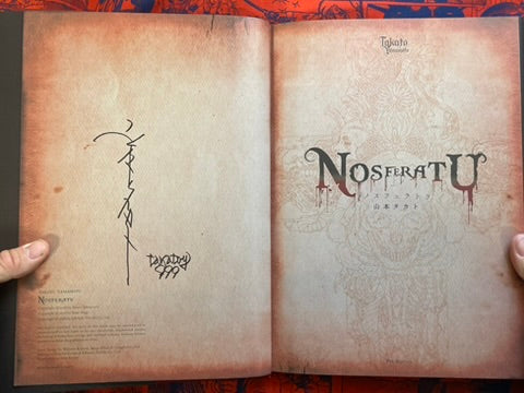 SIGNED Nosferatu - Hardcover by Yamamoto Takato (2018)