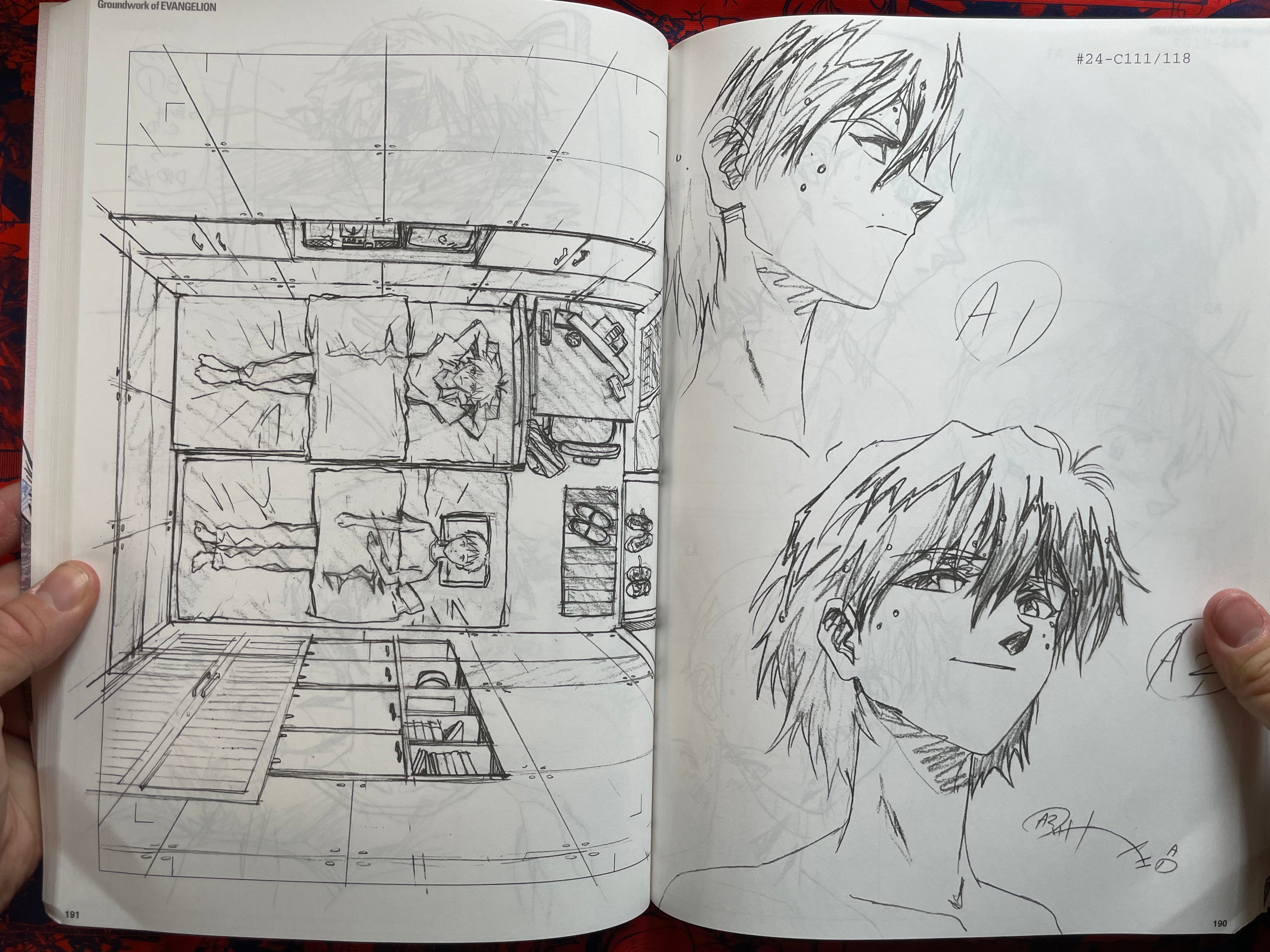 Groundwork of Evangelion 3 by Hideaki Anno (2001)
