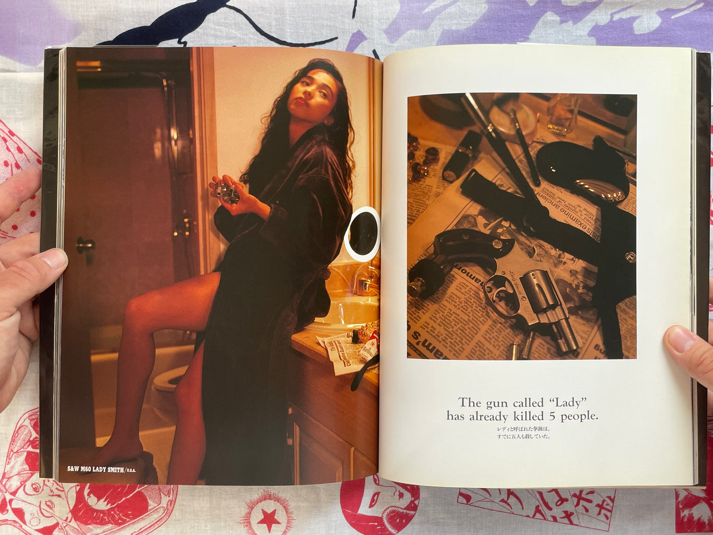 Killer: Guns & Venus ft. Mie Yoshida, Photos by Binbun Furusawa (1992)