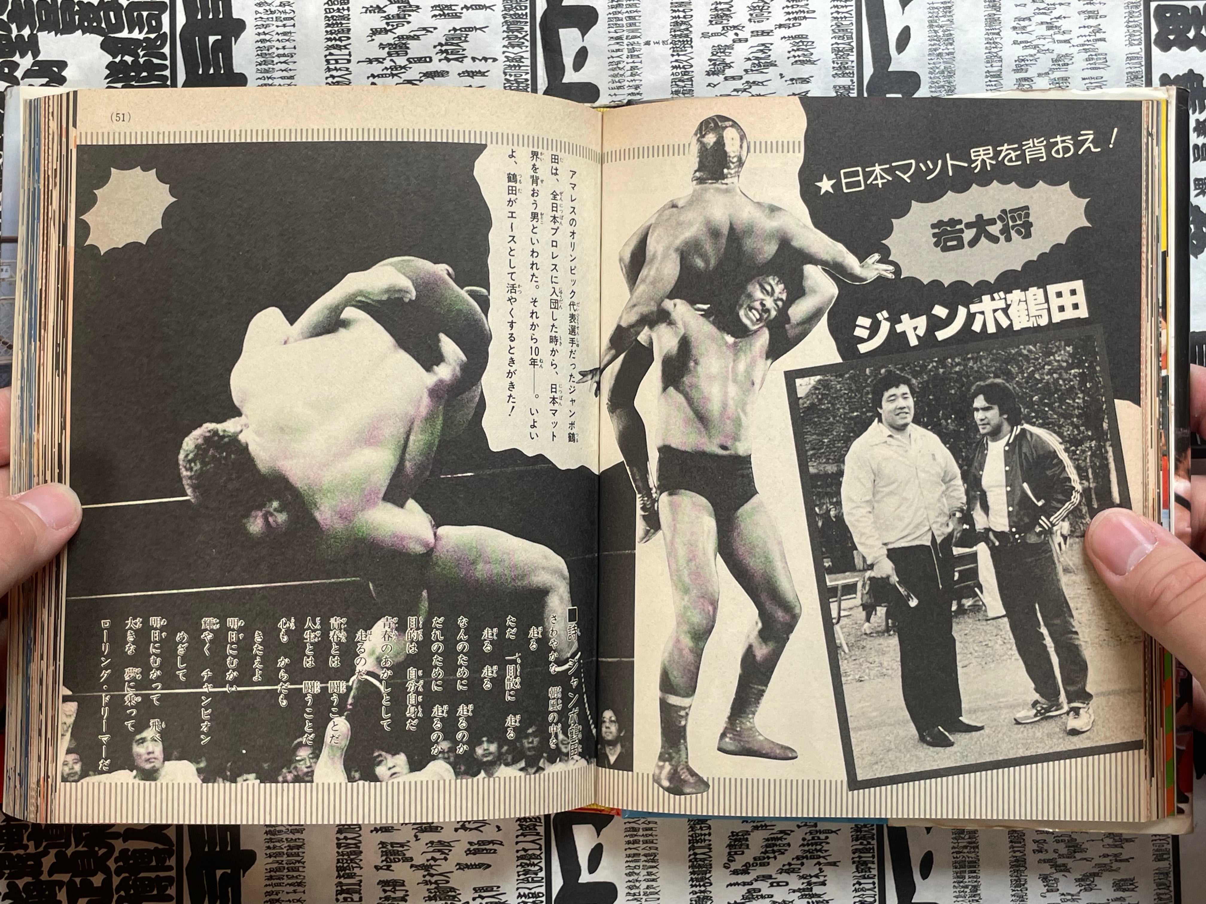 Let's Fight Pro Wrestling Picture Book by Shogakukan (1987)-thumbmail-9