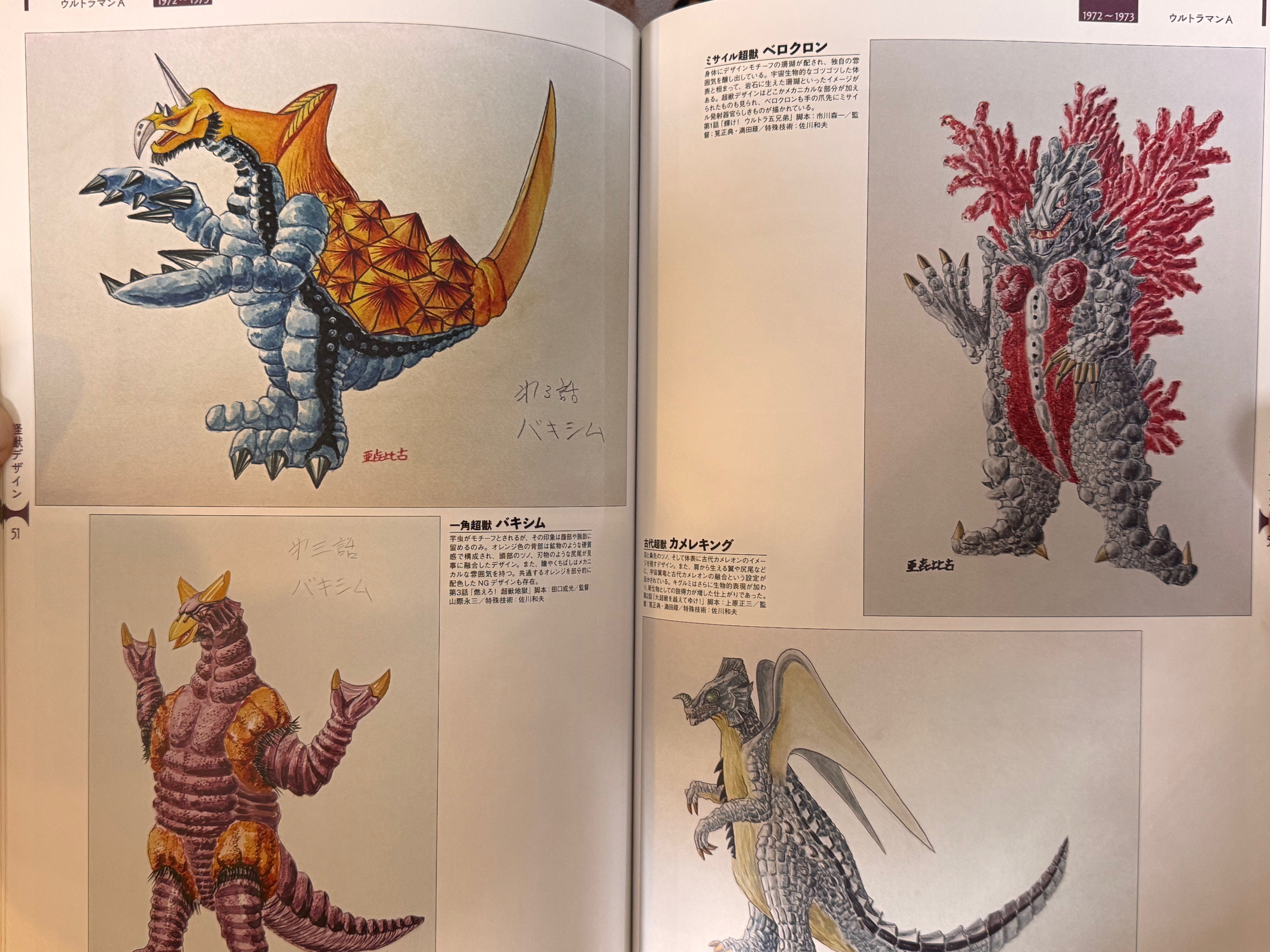 Ultra Kaiju Art Works 1971-1980 / Tsuburaya Pro-thumbmail-13