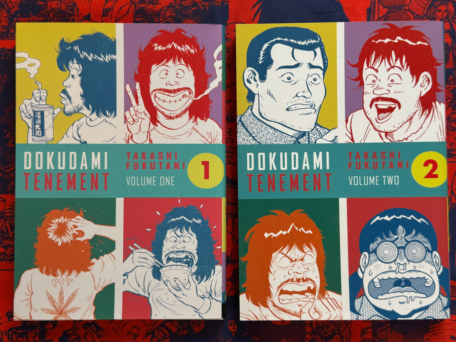 Dokudami Tenement Volume 1-2 English Edition by Takashi Fukutani (2019 / Black Hook Press)