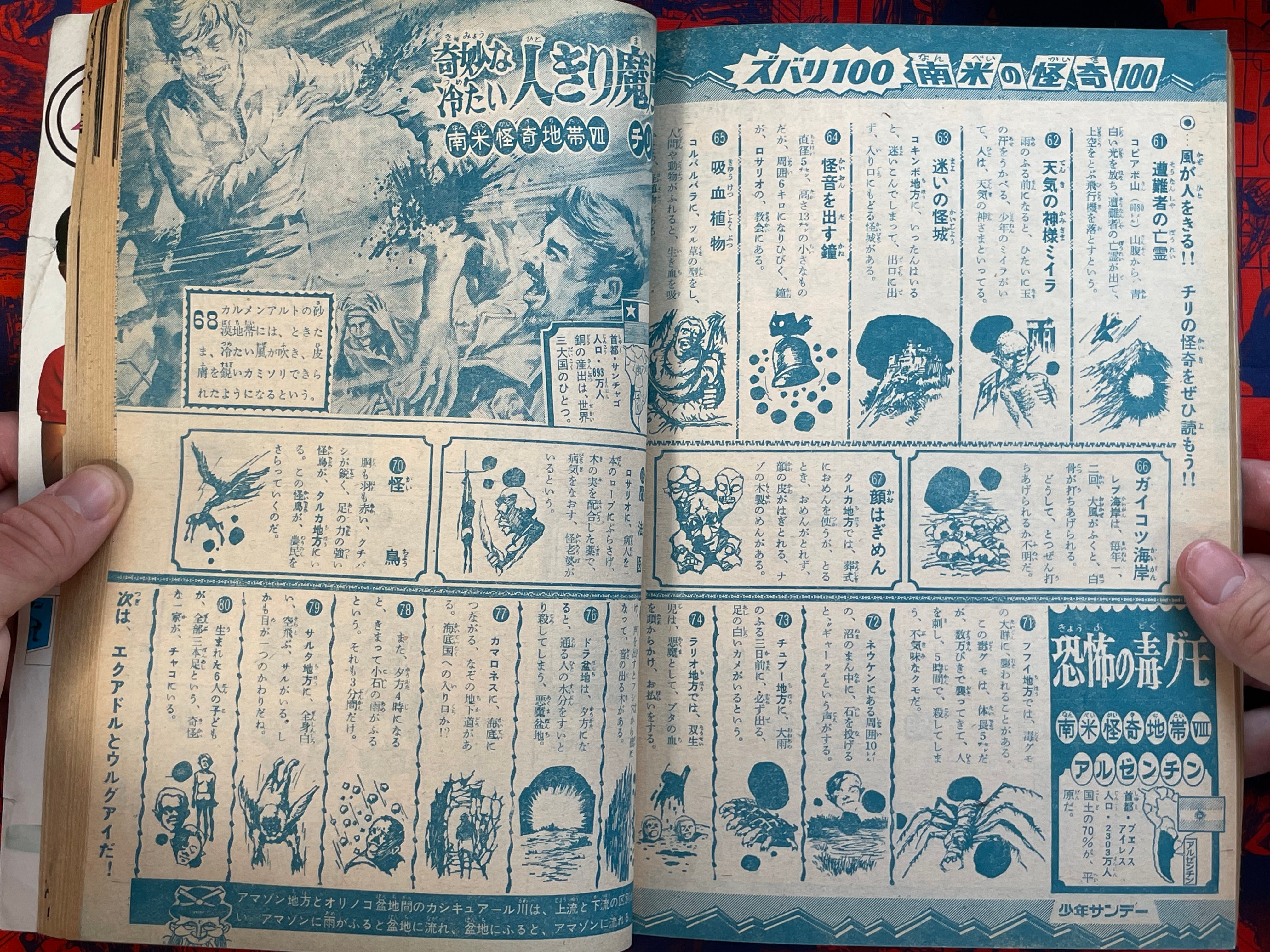 Shonen Sunday feat. Takao Saito, Umezz, Mizuki Shigeru, Shotaro Ishinomori and more! (1969/7/27)