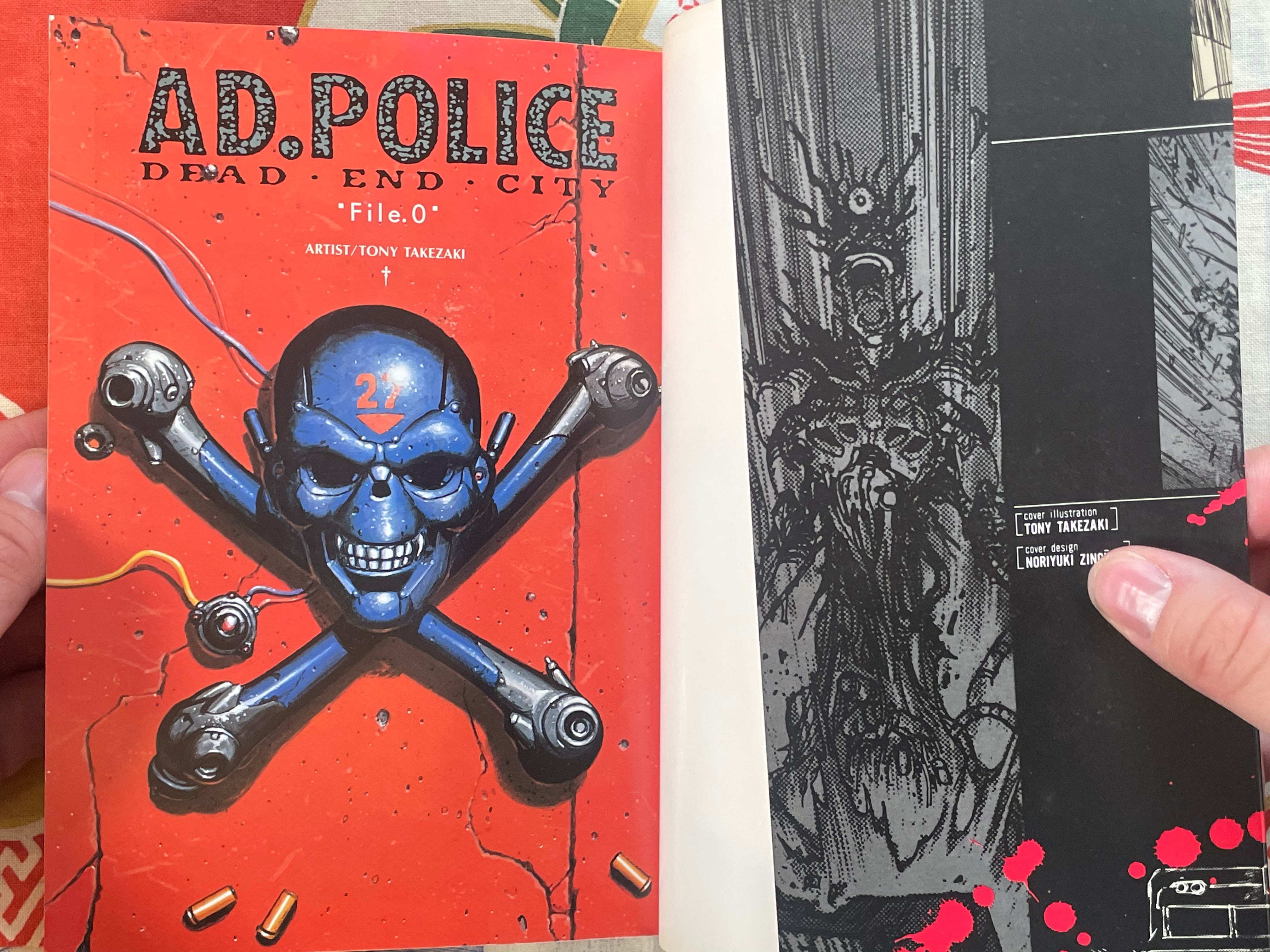 AD Police: Another Story of Bubblegum Crisis by Tony Takezaki (1990 First Edition)-thumbmail-3