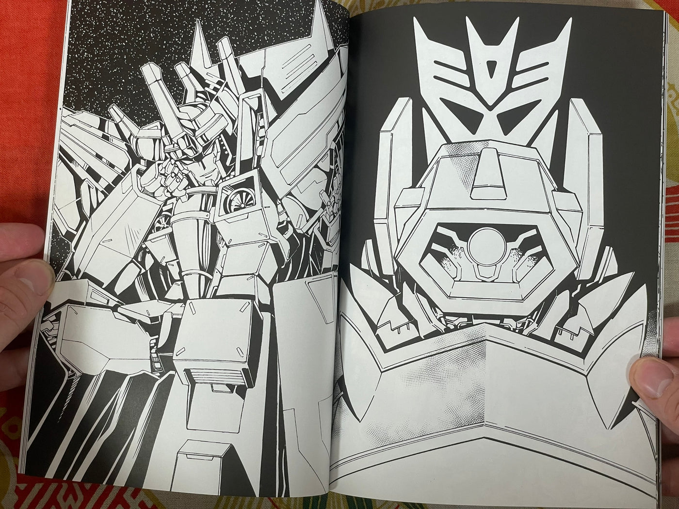 Doujinshi Monochrome: Decepticons SIGNED by Naoto Tsushima (1993)
