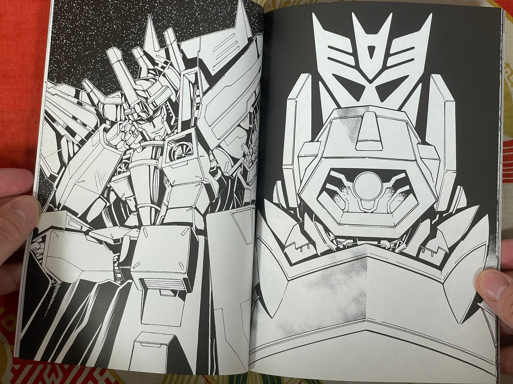 Doujinshi Monochrome: Decepticons SIGNED by Naoto Tsushima (1993)