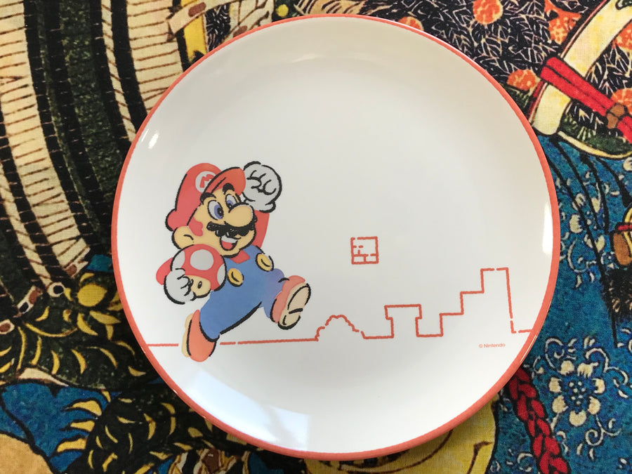 Super Mario Plate Set (ceramic/4 plates)