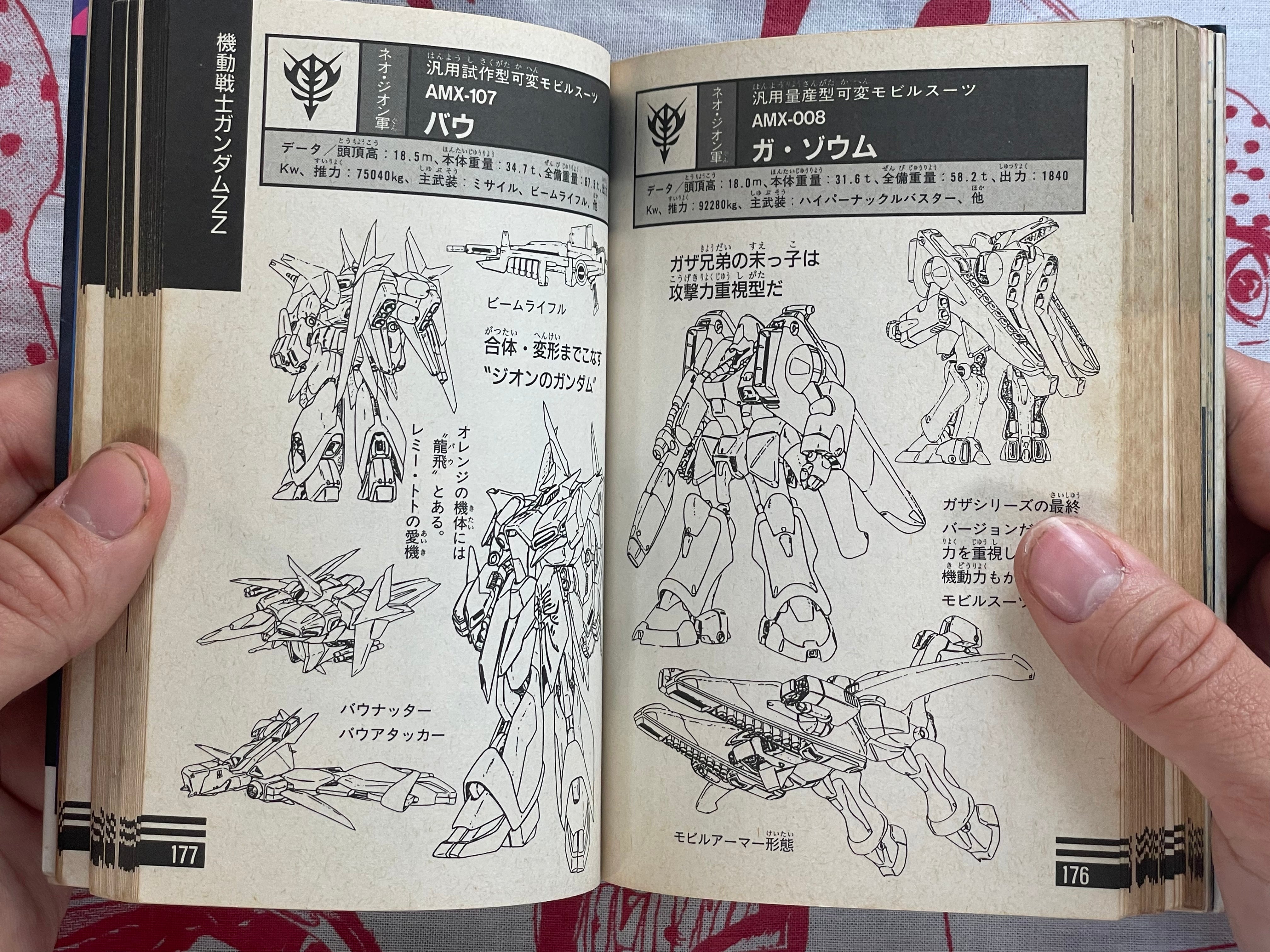 Mobile Suit Gundam Encyclopedia - bunko sized (1993)