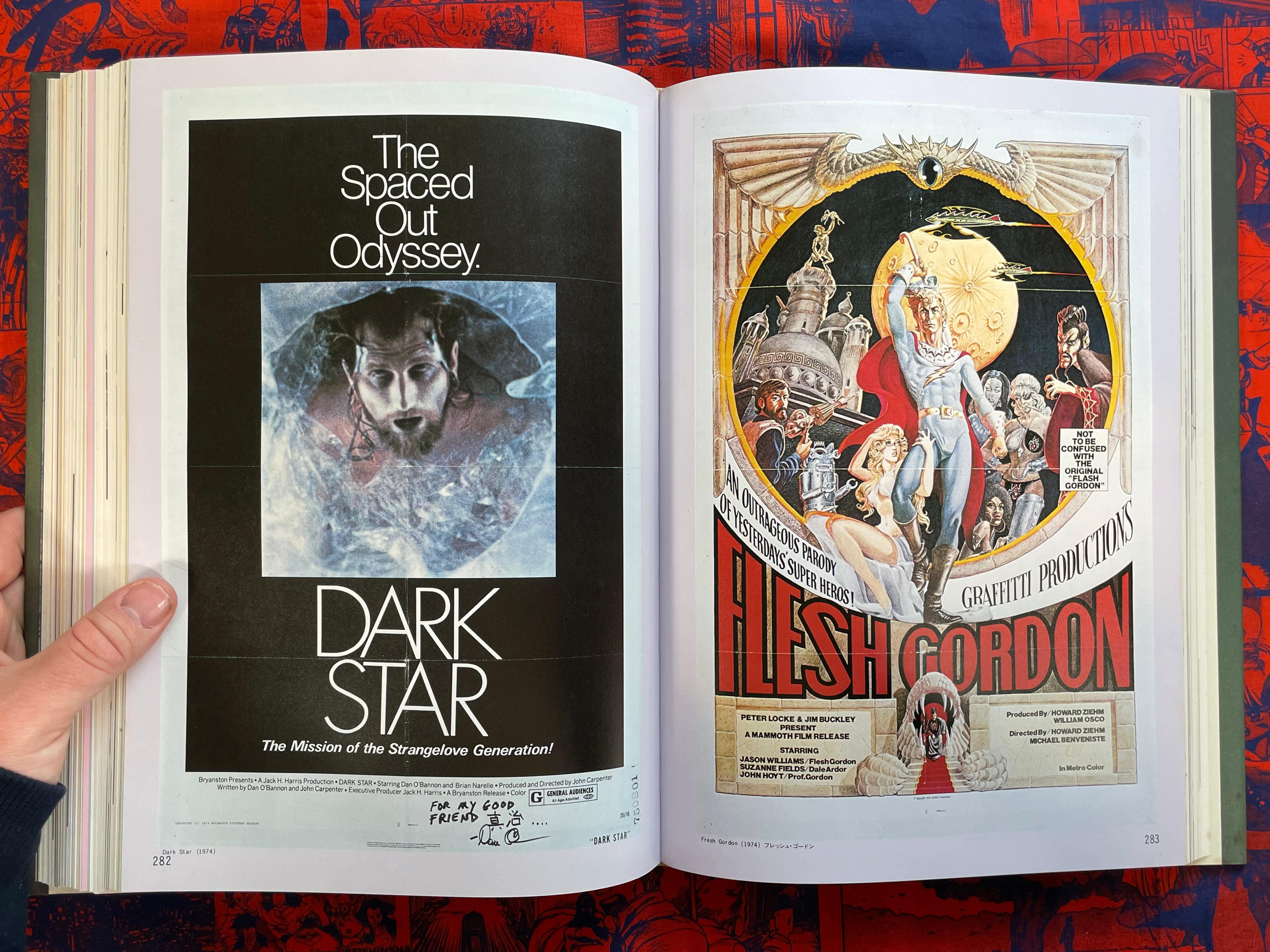 A Pictorial History of SF Films - Slipcover + Hardcover by Shinji Nakako (1980)