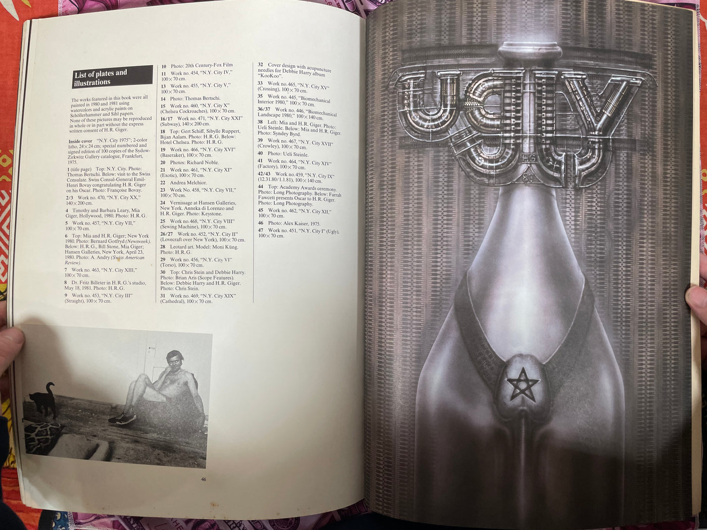 H.R.Giger N.Y. City (1981)