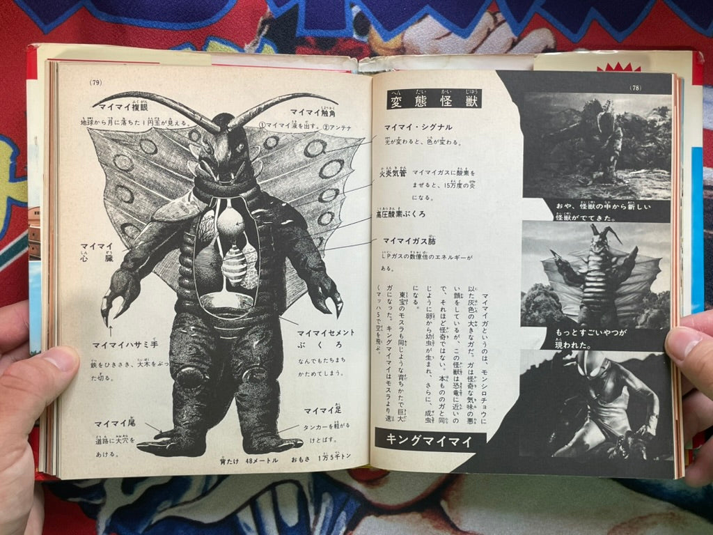 Introduction to Kaiju Dissection by Tsuburaya Pro (1986 or 1979 Edition)