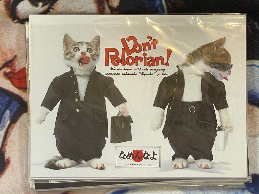 Don't Pelorian! Namennayo Cat Postcard #8