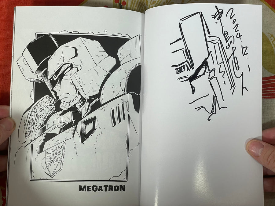 Doujinshi Monochrome: Decepticons SIGNED by Naoto Tsushima (1993)