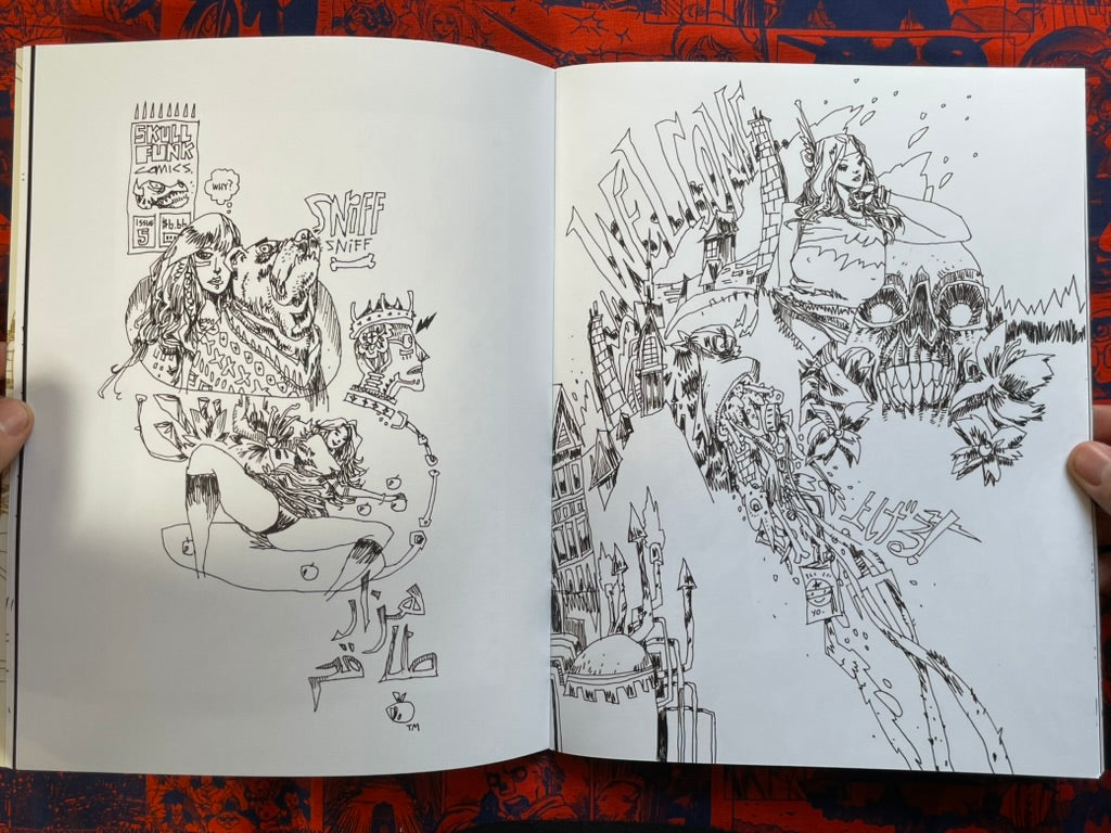 Jim Mahfood The Ballpoint Slayer Vol. 2 X Japan Book Hunter 3/3 Limited (2025)
