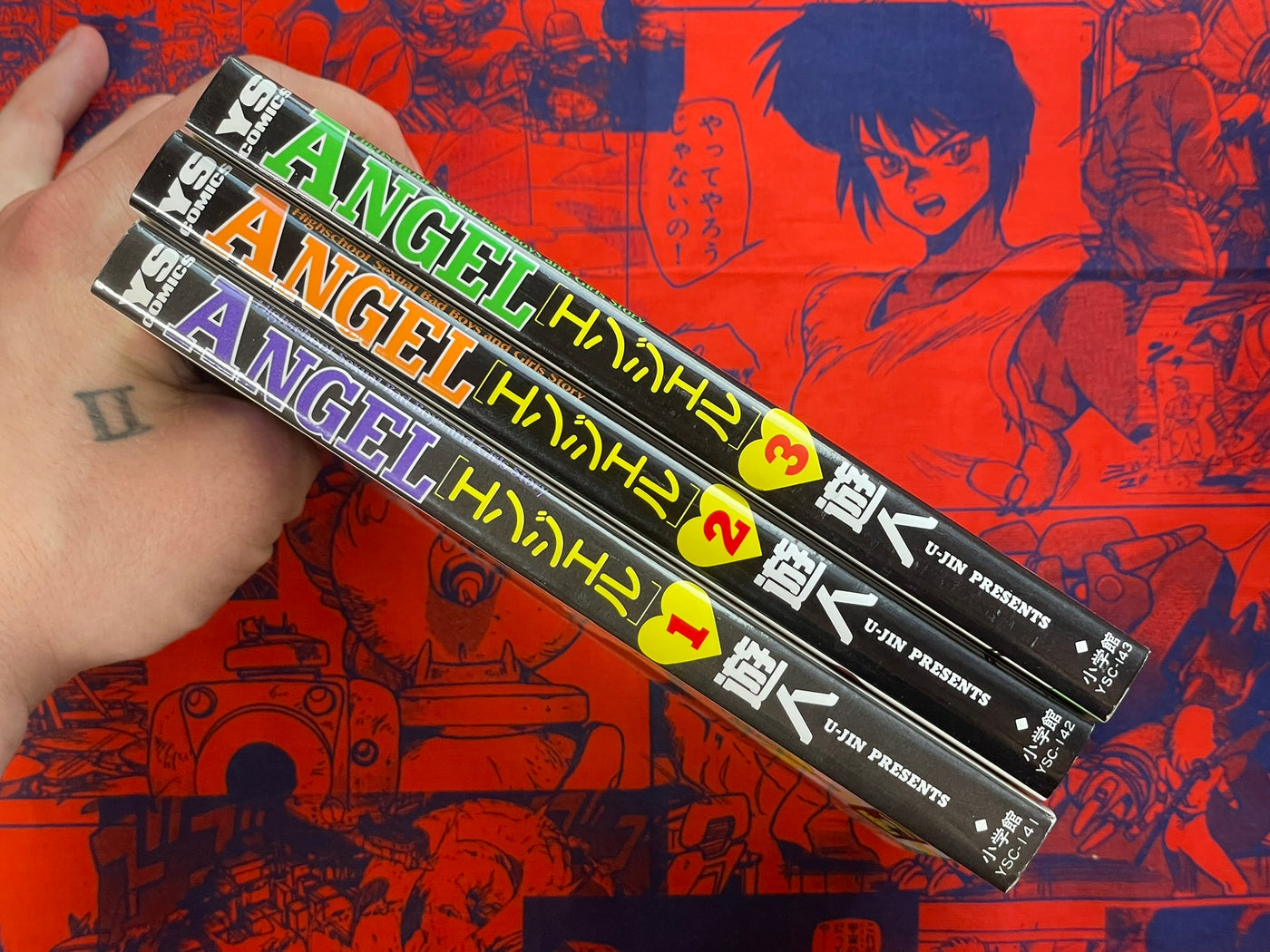 Angel Vol. 1-3 Full Set by U-Jin (1989)