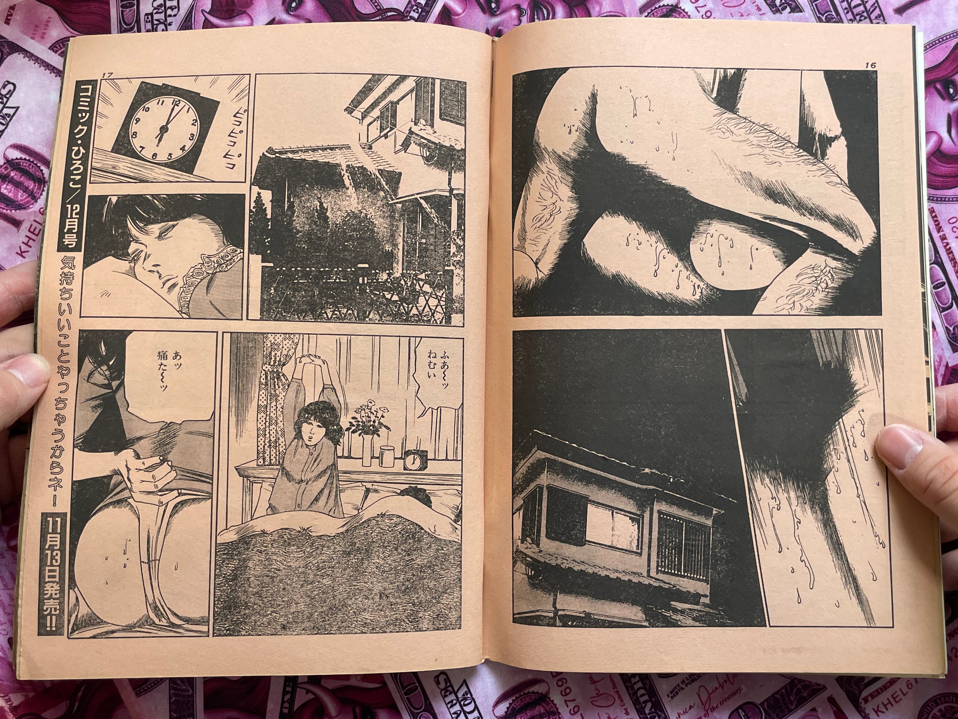 Lewdly Wet - Manga Love Letter Magazine Edition (1984)