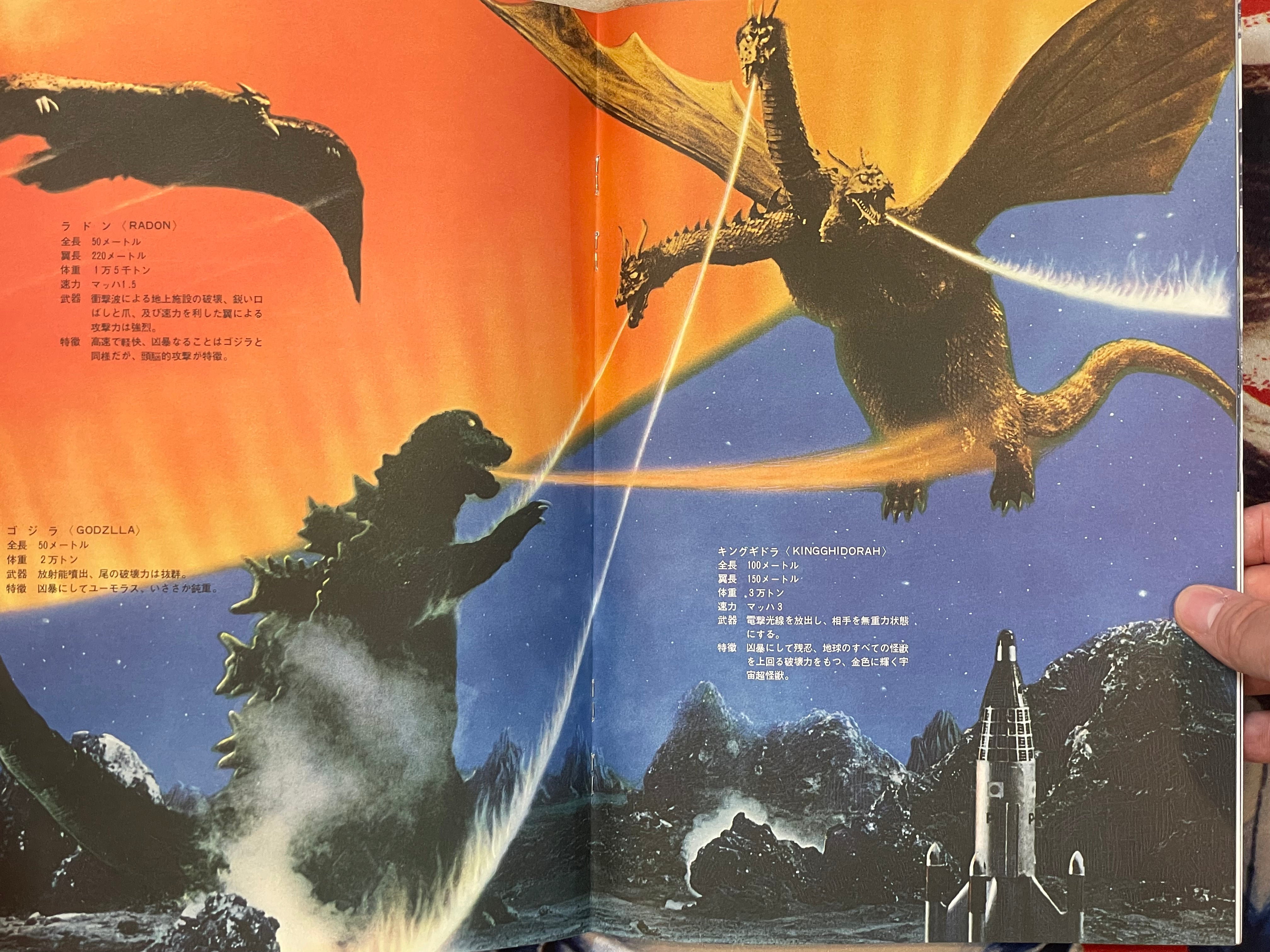 King Ghidorah vs. Godzilla - Movie Promo Set by Toho Champion Festival-thumbmail-7