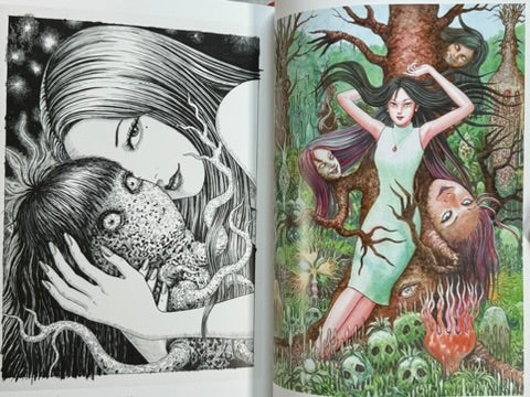 Junji Ito Exhibition Enchantment Illustrations (2024)