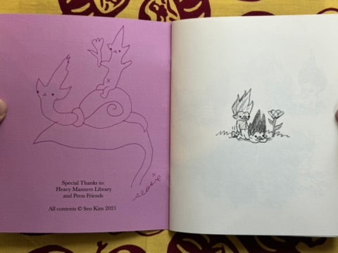SIGNED Erotic Sketch Book by Soozy Poodles Seo Kim