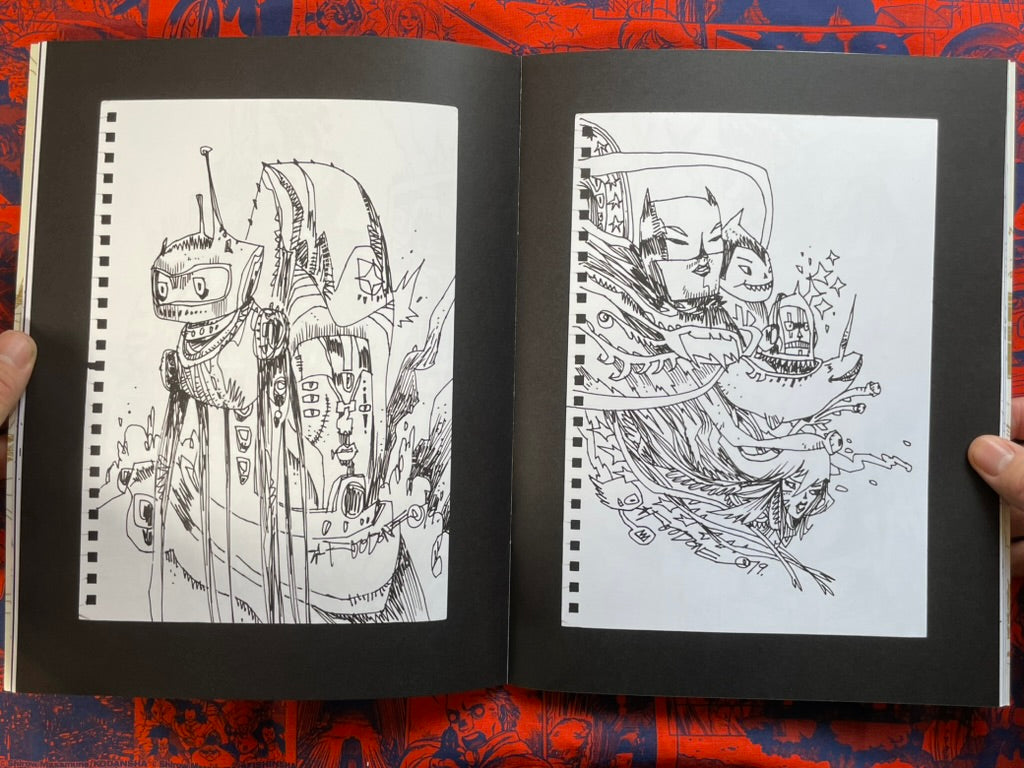 Jim Mahfood The Ballpoint Slayer Vol. 2 X Japan Book Hunter 3/3 Limited (2025)