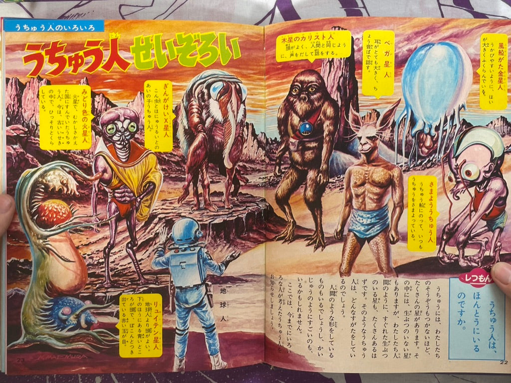 Why What: Marvels of Moon and Space - slipcover + hardcover by Shogakukan (1971)