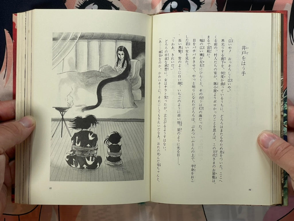 Dororo (Illustrated Novel) - Slipcover + Hardcover by Tezuka Osamu (1969)-thumbmail-8