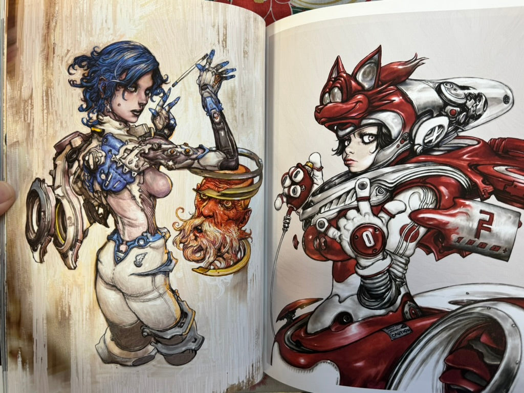 Dragon Girl & Monkey King (2014) by Katsuya Terada