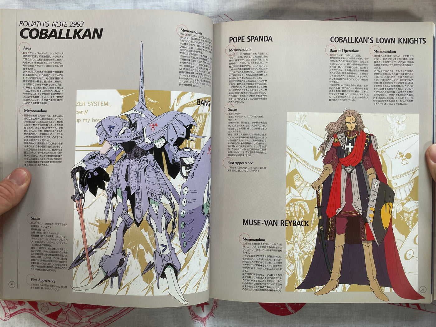 The Five Star Stories Episode Guide 1986-1997 by Mamoru Nagano (1997)