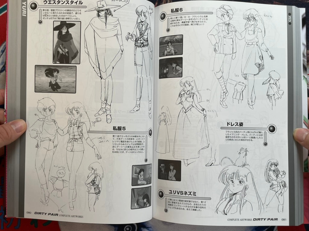 Dirty Pair Complete Art Works by Noriyuki Takashima (2006/2025 Ed.)-thumbmail-11