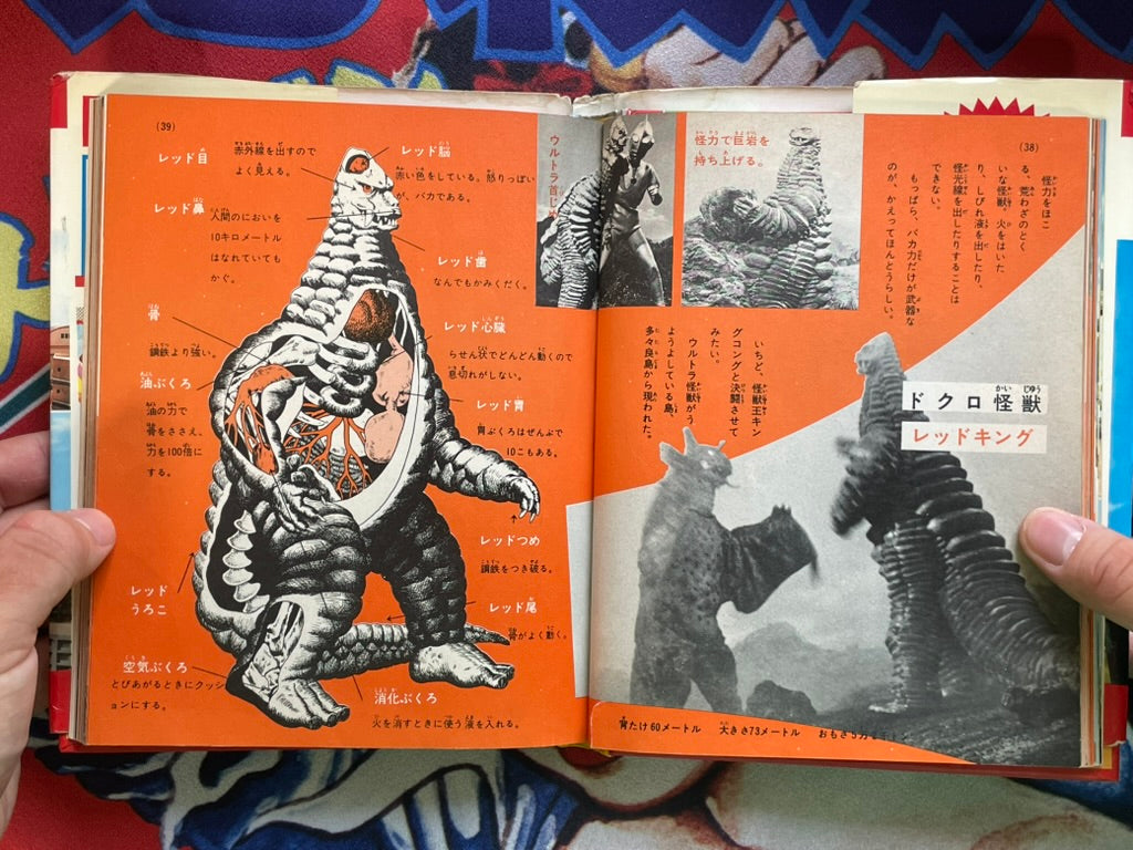 Introduction to Kaiju Dissection by Tsuburaya Pro (1986 or 1979 Edition)