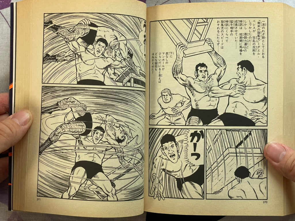 Giant Typhoon Vol. 1-4 by Tsuji Naoki (1990)
