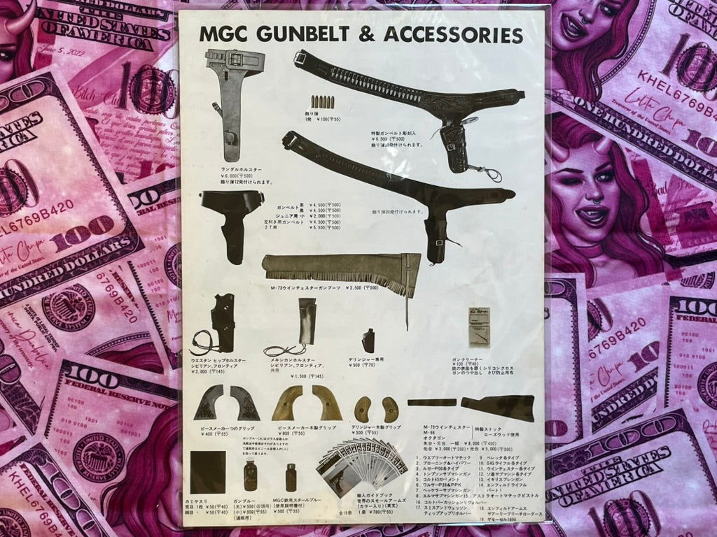 Western Guns Model Gun Advertisement Poster