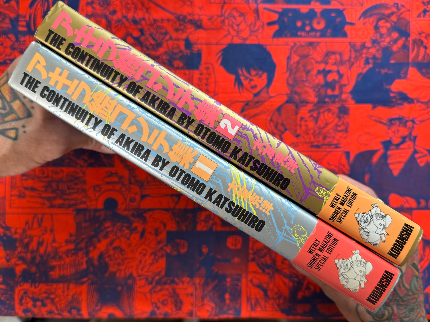 The Continuity Of Akira Vol. 1 & 2 (1988) by Katsuhiro Otomo