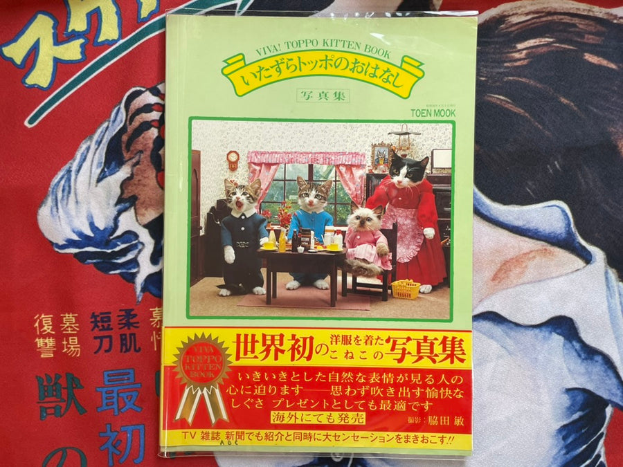 The Tale of Toppo The Kitten - Bilingual EN & JP by Toshi Wakita, Satoru Tsuda (1981)