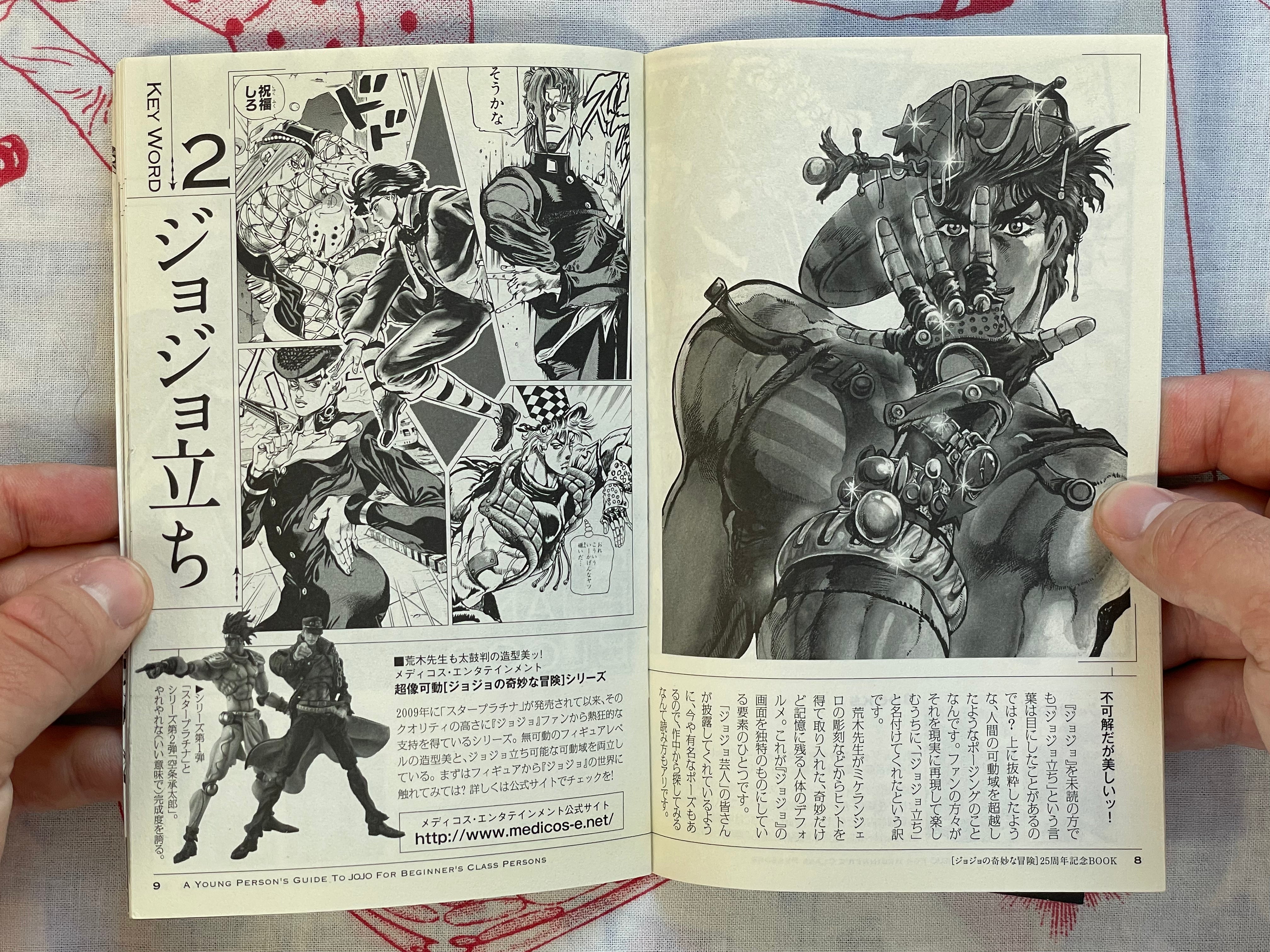 A Young Person's Guide To JoJo for Beginner's Class Persons - JoJolion 3 Bonus Booklet (2012)